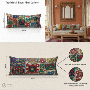 Traditional Sindhi Abhli Cushion | SN5