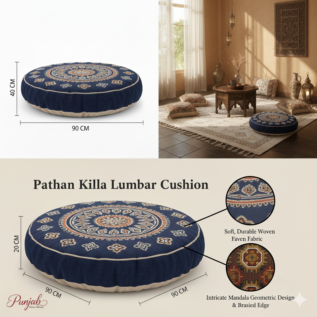 Pathan Killa Floor Cushion | SN3