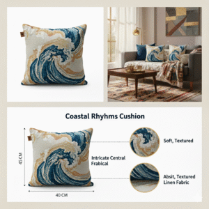 Coastal Rhyhms Oversized Cushion I SN11
